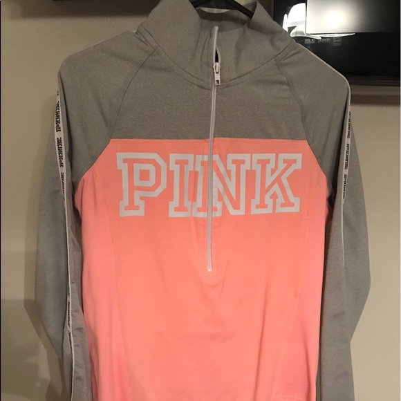 PINK Victoria's Secret Tops - 1/4 zip sweatshirt